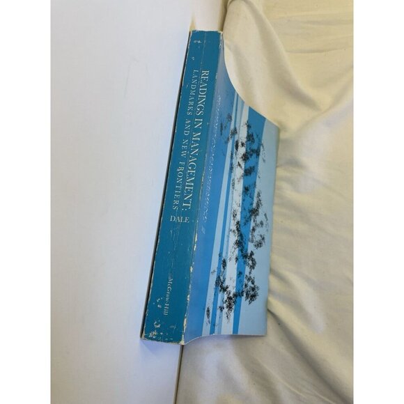 Readings in Mgmt Dale 1965 HC Landmark Biz Textbook Univ School Vtg RARE - Picture 3 of 9